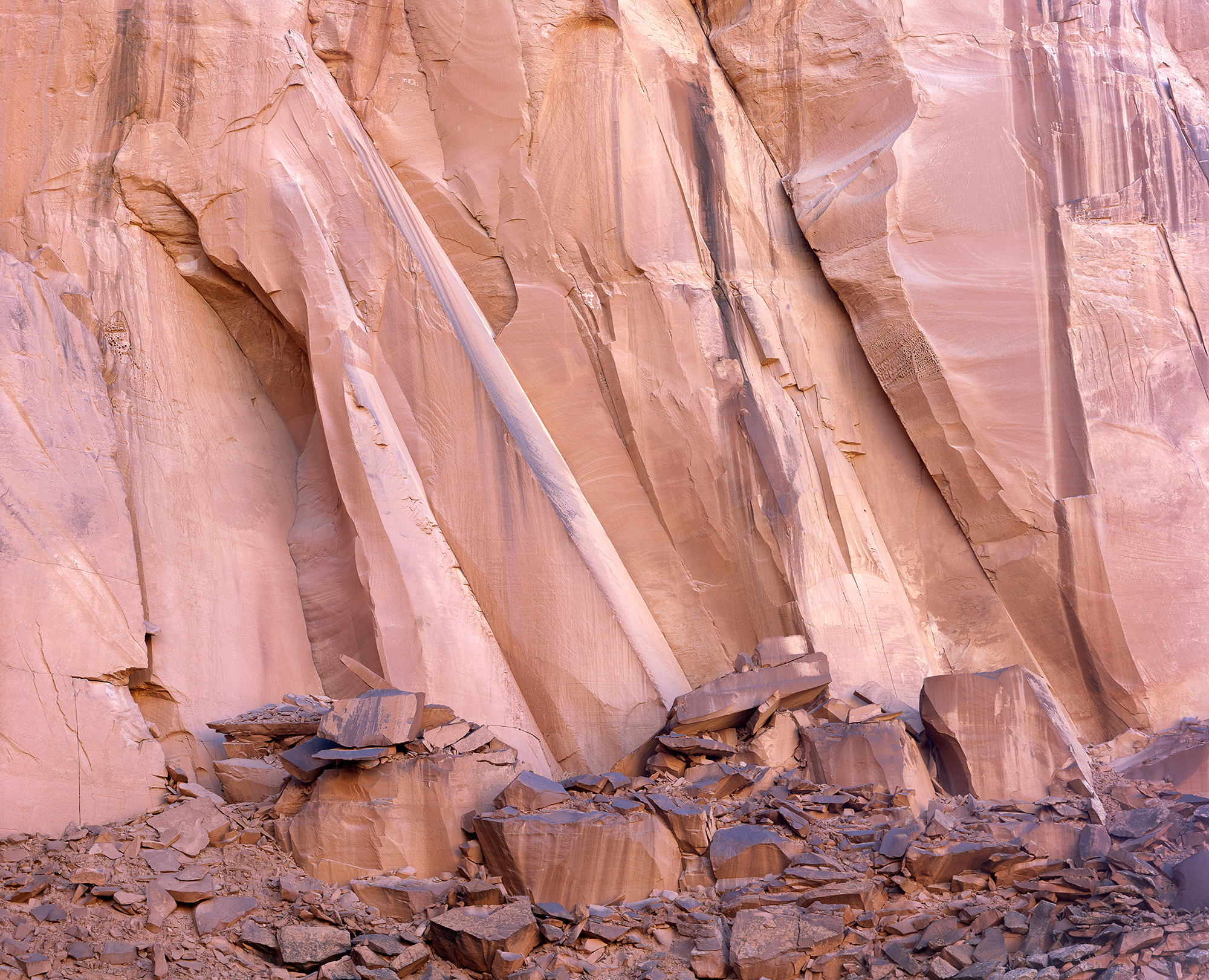 Moody Canyon Angled Cliff Face