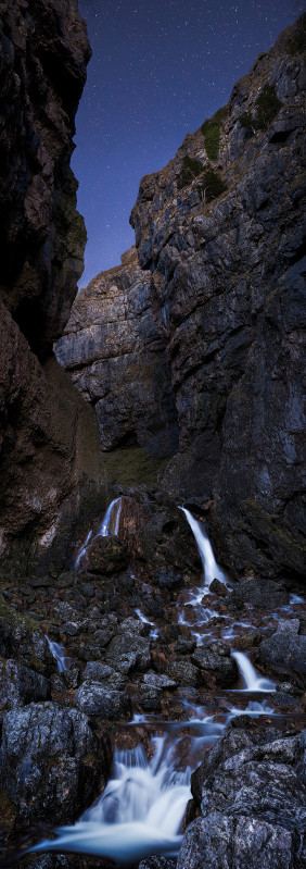 Gordale Scar With Stars Yorkshire Dales (hop)