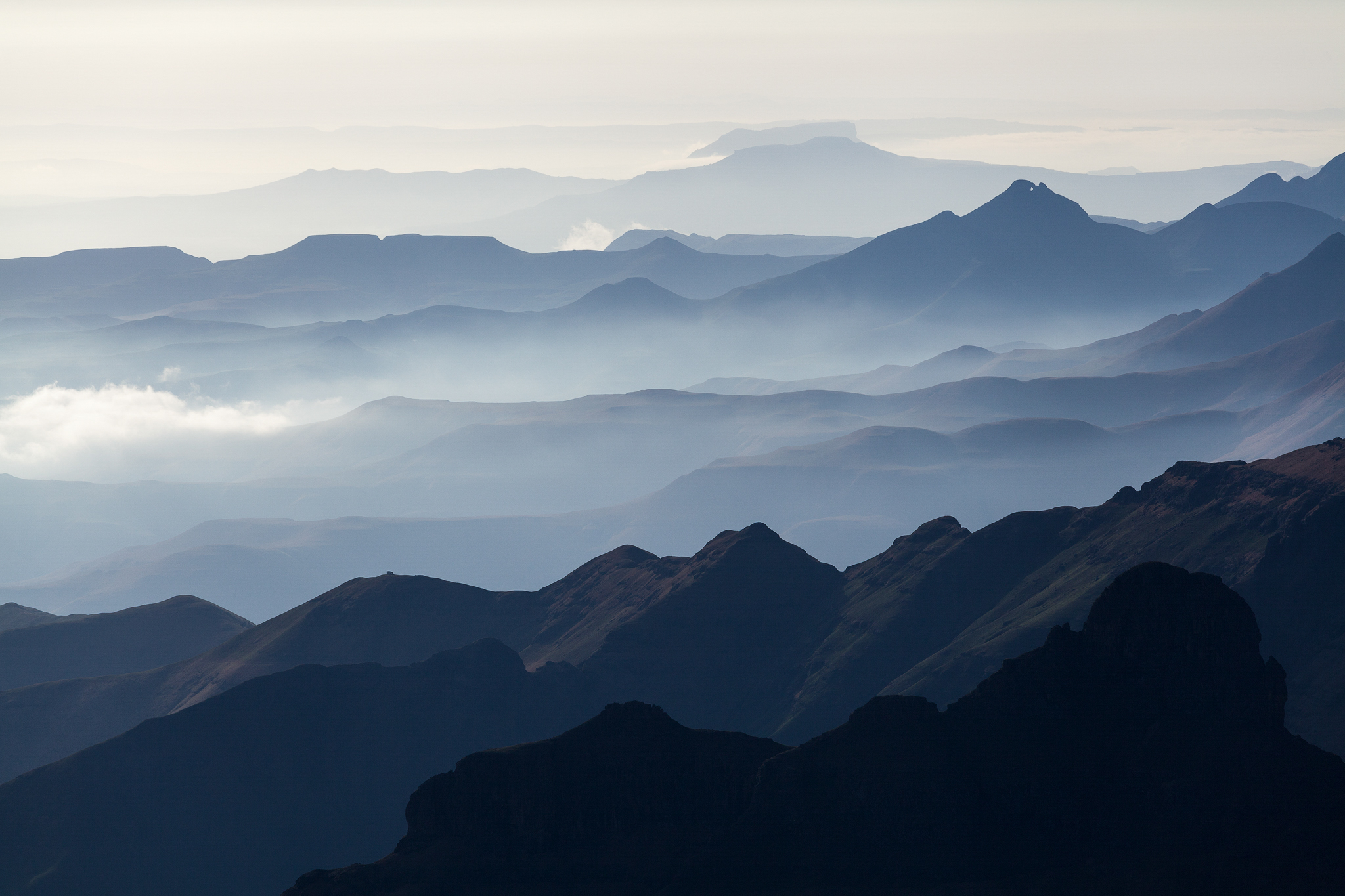 Gat Berg In The Distance. Hole Mountain
