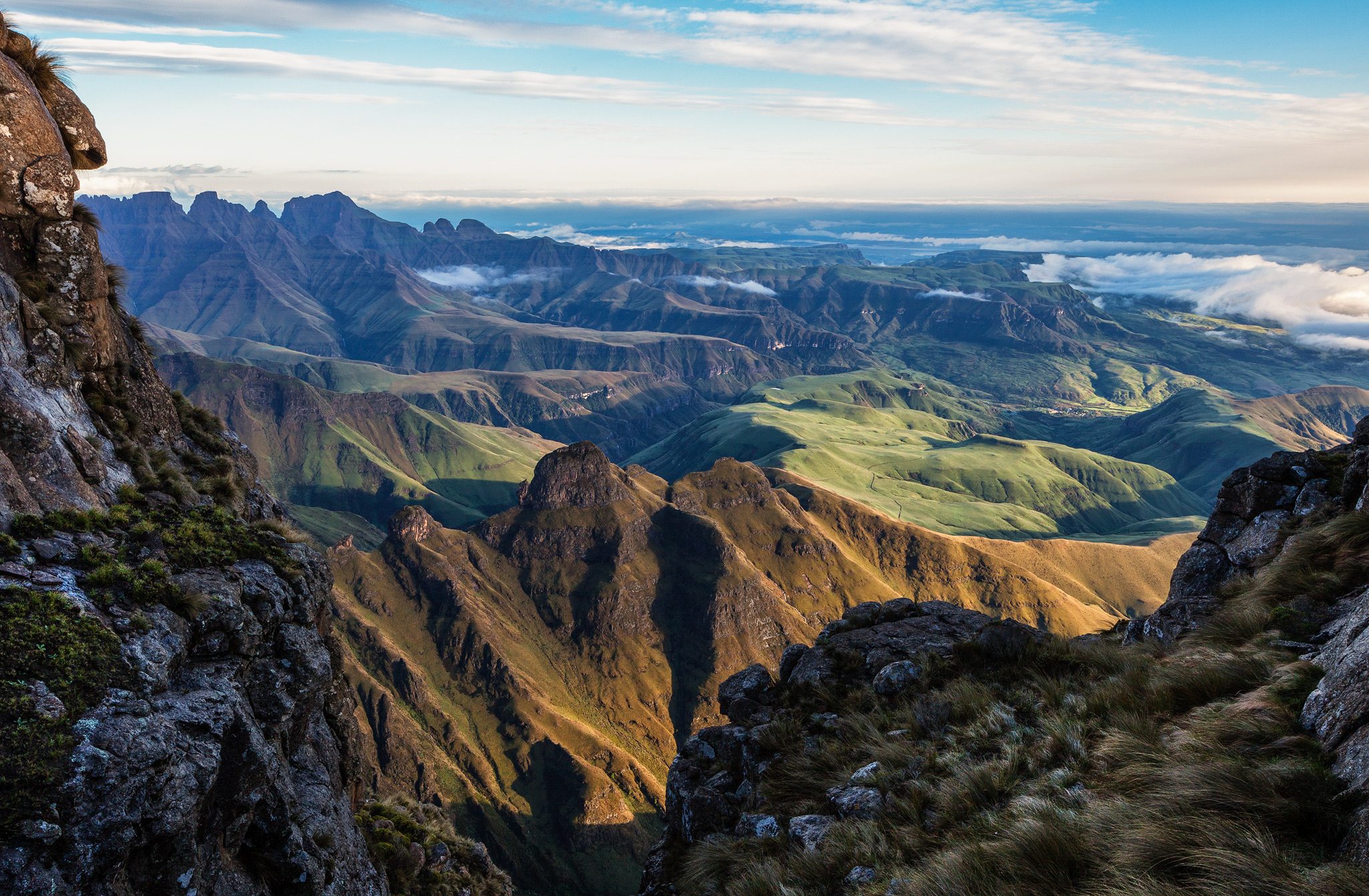 Sunrise With The Camel In Midground And The Cathedral Spur In The Distance