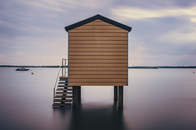 Osea Beach, Maldon, Essex, Uk, July 2022