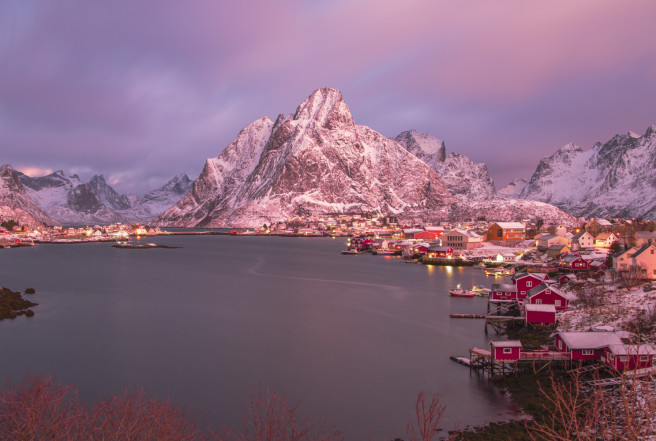 Reine Winter Morning