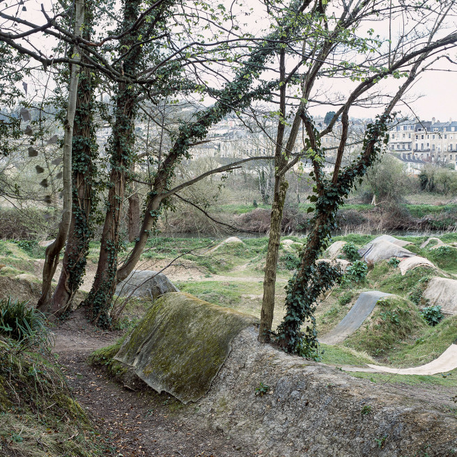 Colin Pantall Bmx Track By The Avon Behind Grosvenor Place