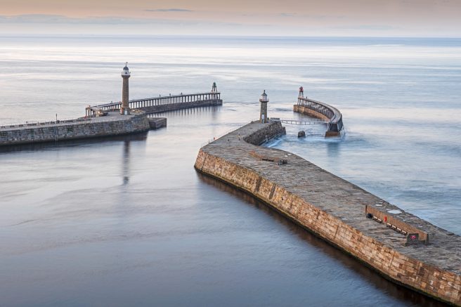 Harbour Entrance, Whitby David Rees