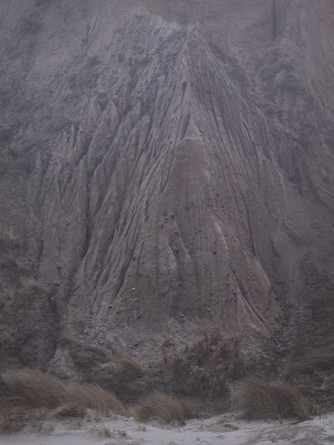 #4 Red Cliff On A Foggy Day