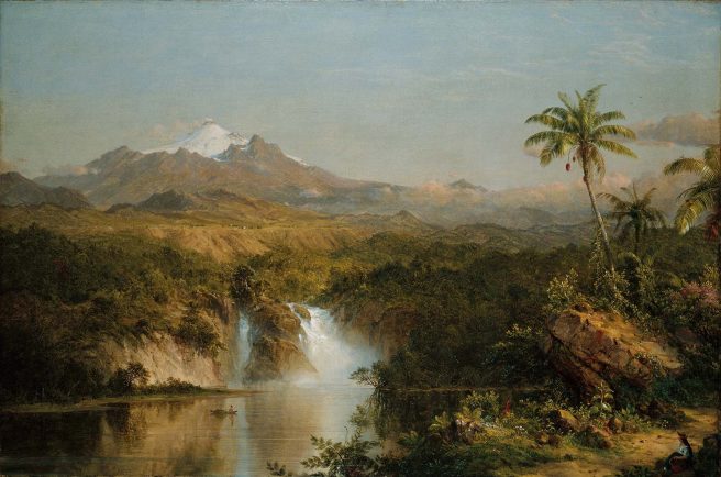 Frederic Edwin Church View Of Cotopaxi 1857