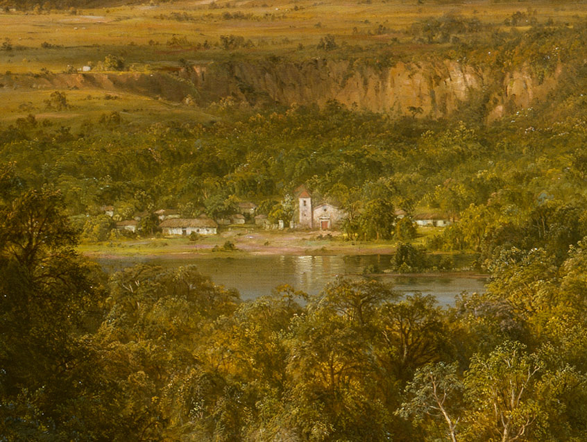 George Inness The Heart Of The Andes 1859 Detail C