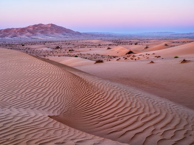 Unterwegs In Der Rub Al Khali In Oman.