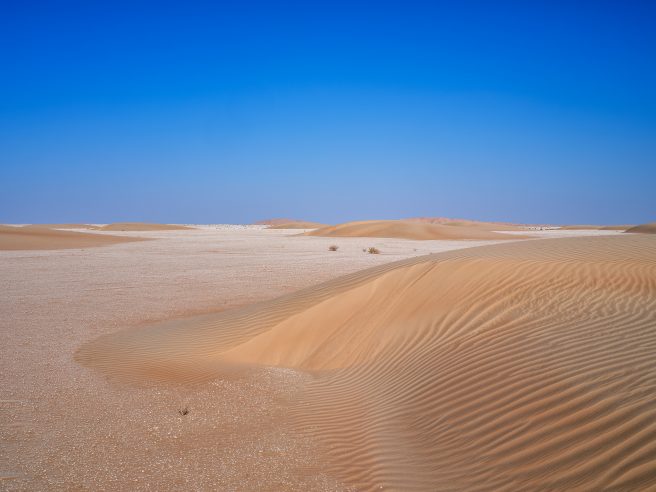 Unterwegs In Den Dünen Der Rub Al Khali, Oman.