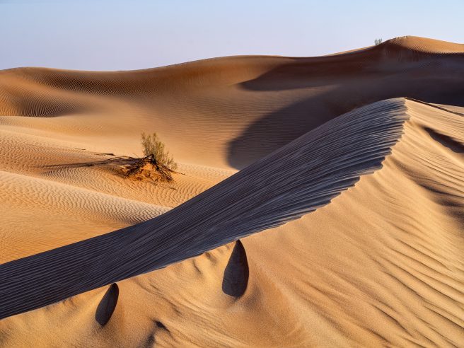 Unterwegs In Der Rub Al Khali In Oman.