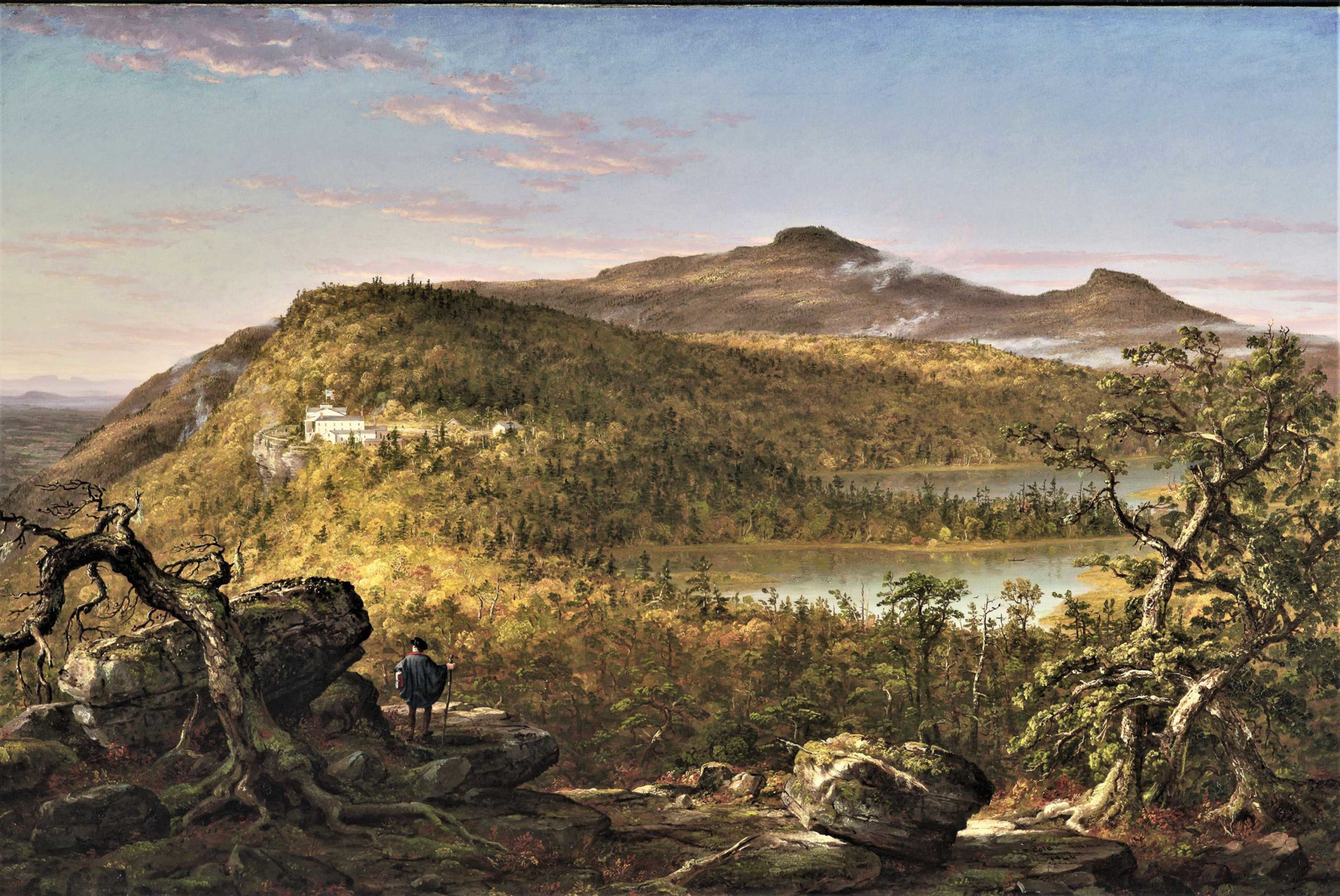 Thomas Cole A View Of The Two Lakes And Mountain House