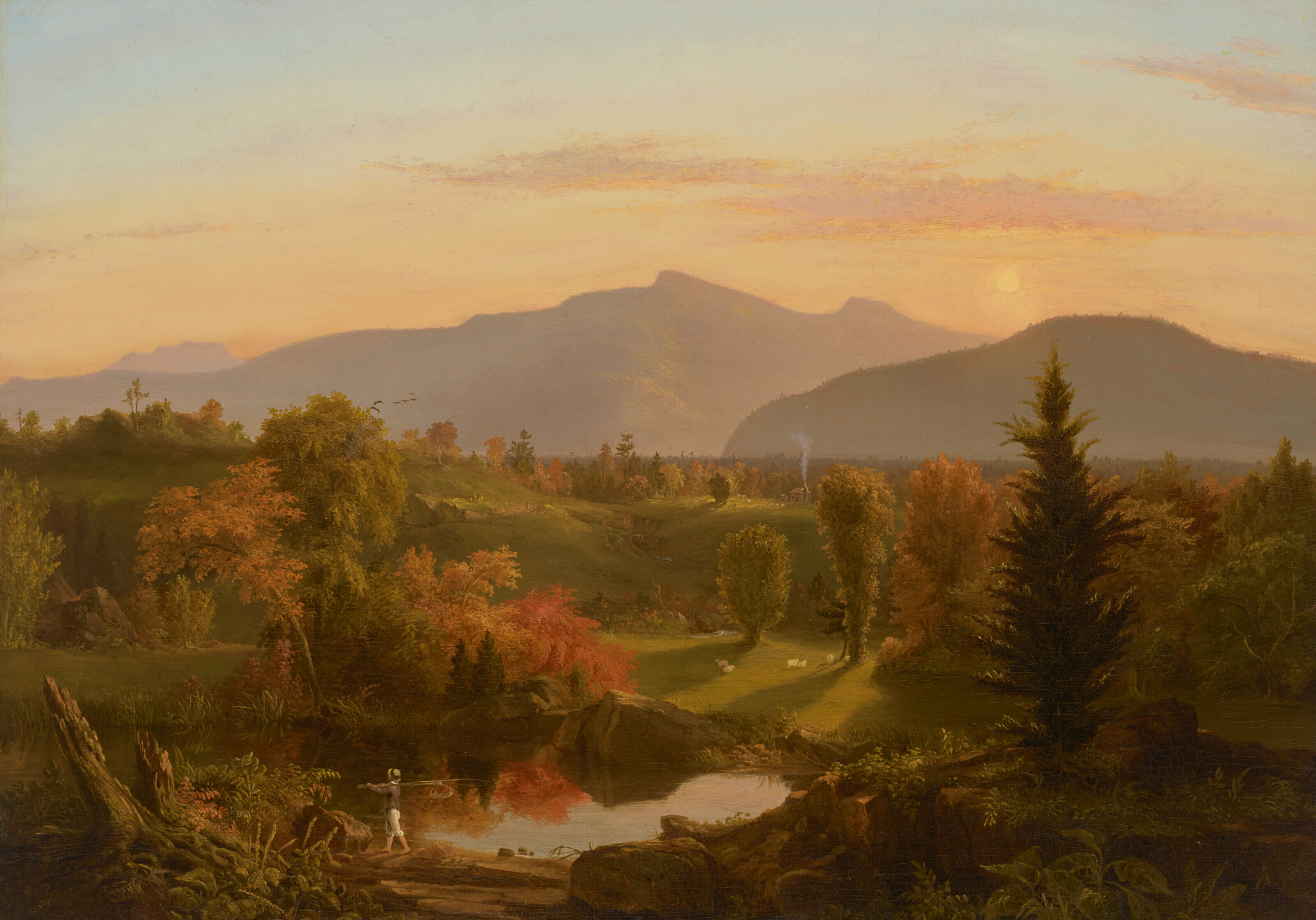 Thomas Cole View Near Catskill,new York 1845