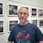 Andy Hay, Photographer, At His Exhibition “mons Graupius Allegoria A Photographer’s Search For Rome’s Firebrand In Caledonia’s Haystack”. Trimontium Museum, Melrose, Scotland, September November 2025.