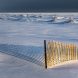 Sand Fence On Long Point Beach Larry Monczka