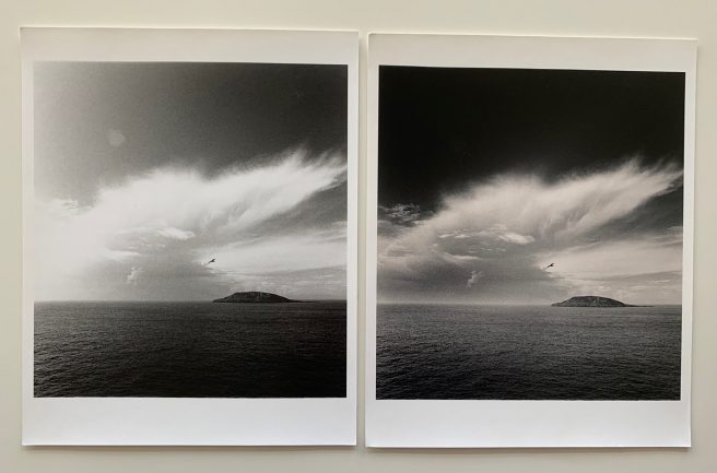 Working Prints Of Storm Warning, Bardsey Island, Wales. 1996 Michael Kenna