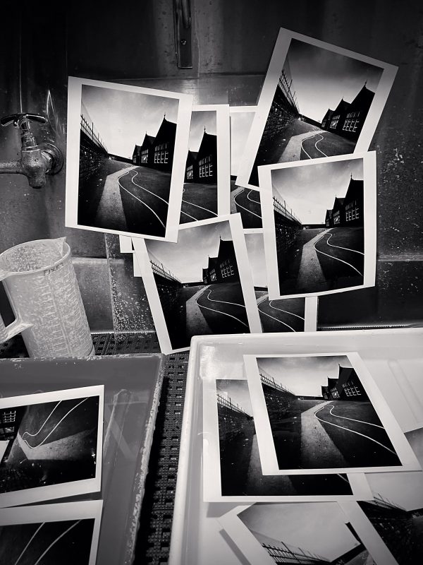 ‘getting There’ 12 Working Prints Of School Yard Heptonstall Yorkshire England. 1983 Michael Kenna