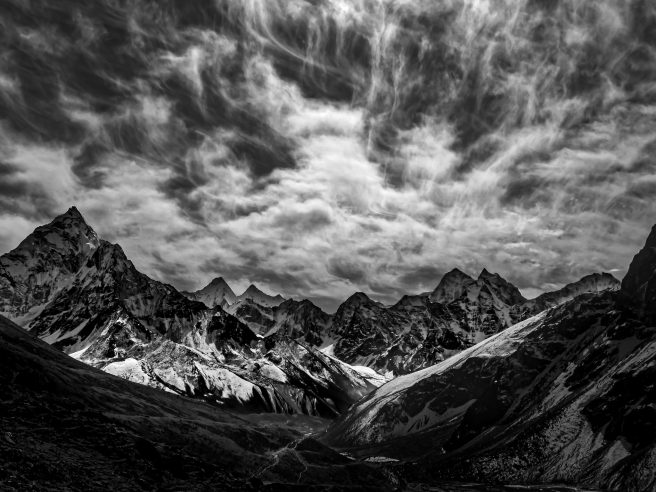 Kate Snow Wind Over The Himalayas
